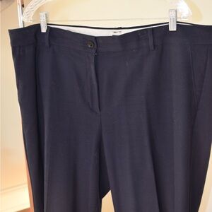 Talbots Navy Windsor Curvy Pants